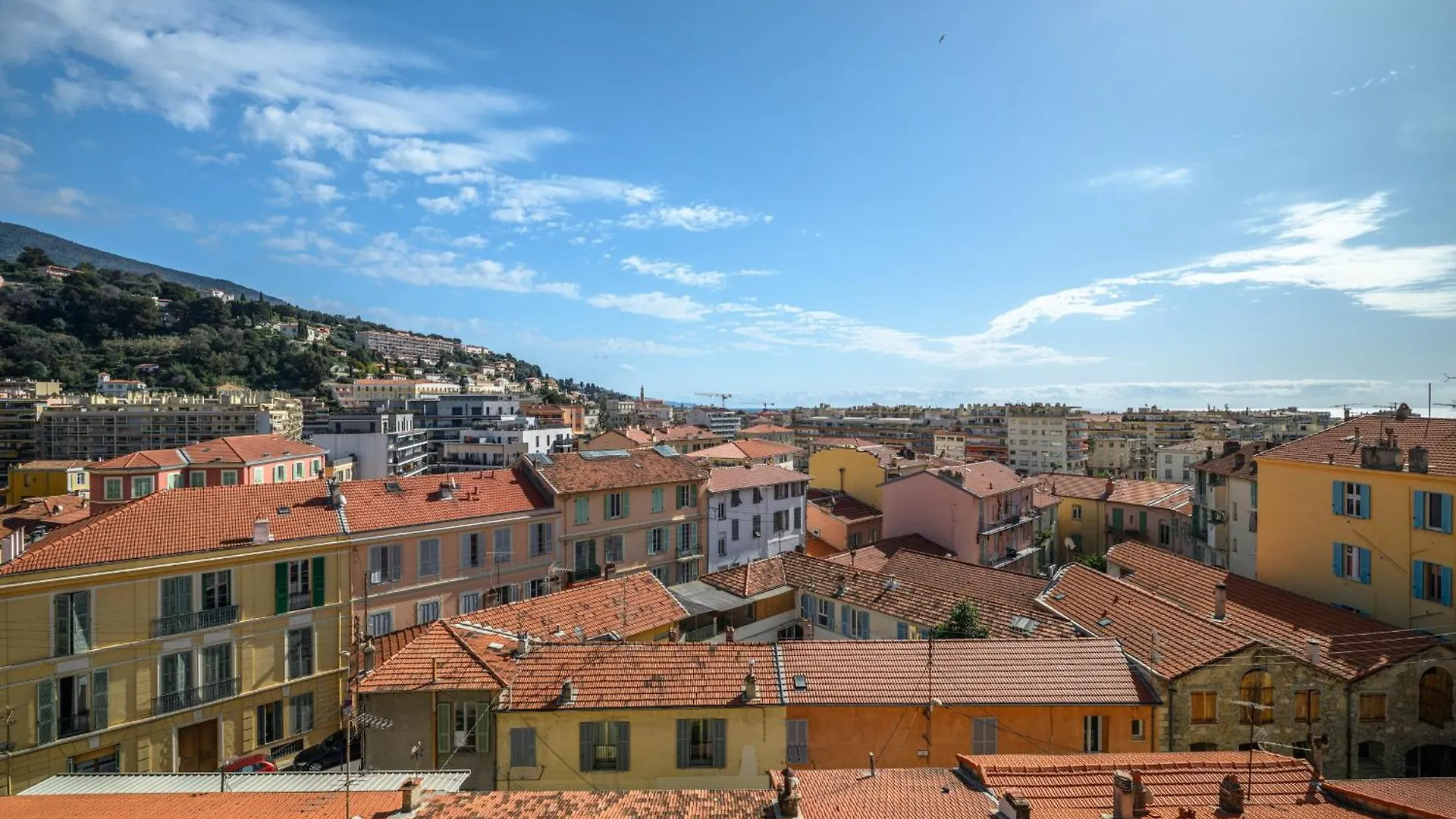 'L'Alicante Proche' Gare, Terrasse, Vue Mer Menton 0*,