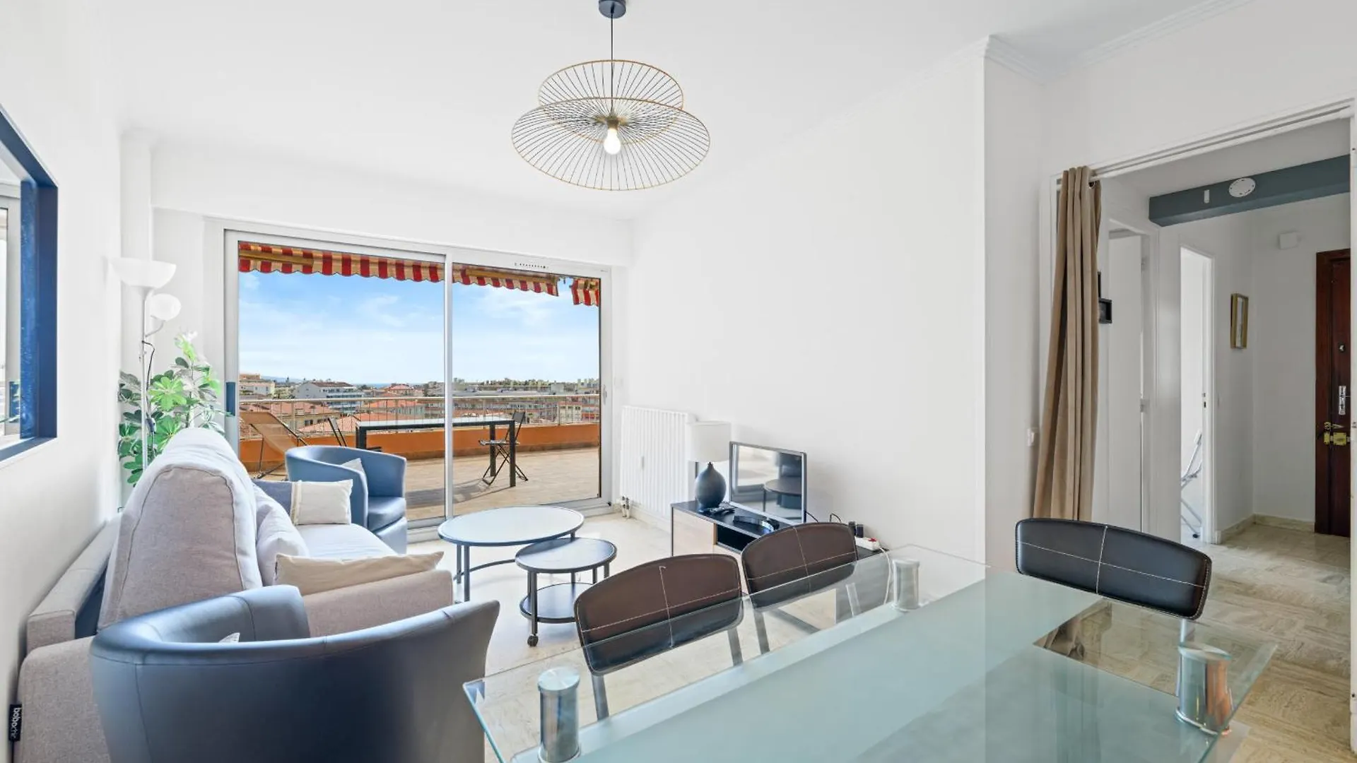 Apartment 'L'Alicante Proche' Gare, Terrasse, Vue Mer Menton France