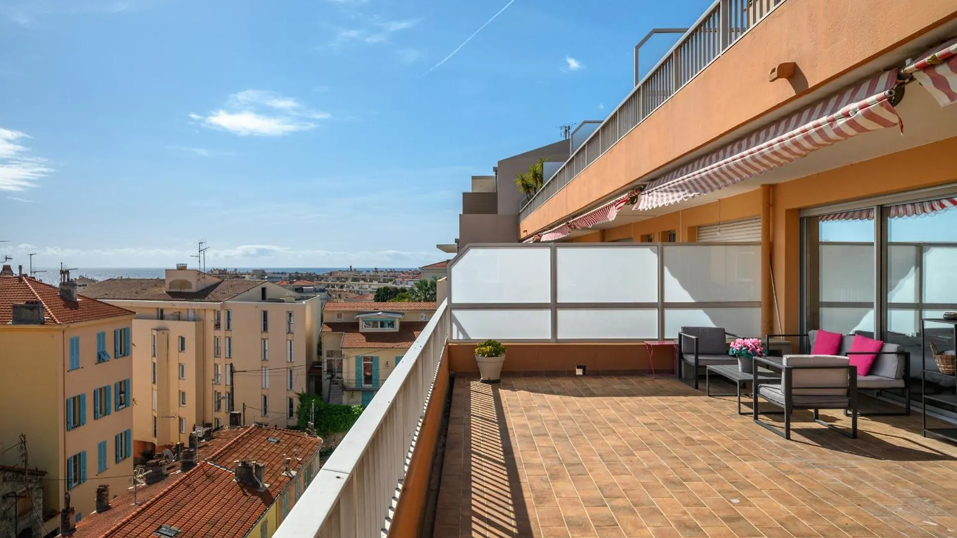 'L'Alicante Proche' Gare, Terrasse, Vue Mer Menton 0*,