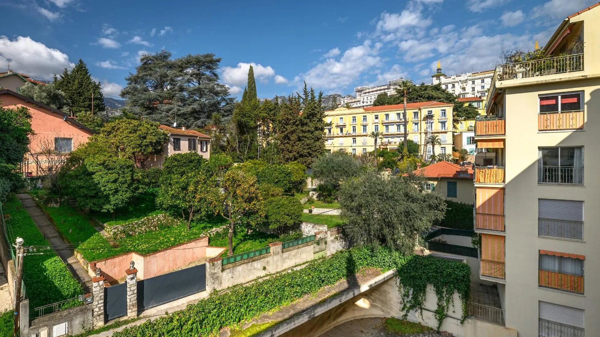 'L'Alicante Proche' Gare, Terrasse, Vue Mer Menton