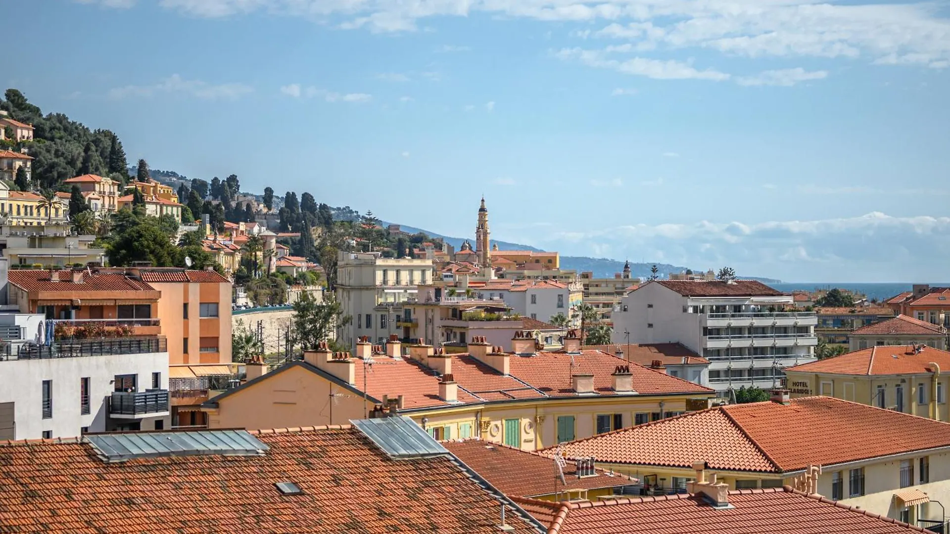 Apartment 'L'Alicante Proche' Gare, Terrasse, Vue Mer Menton