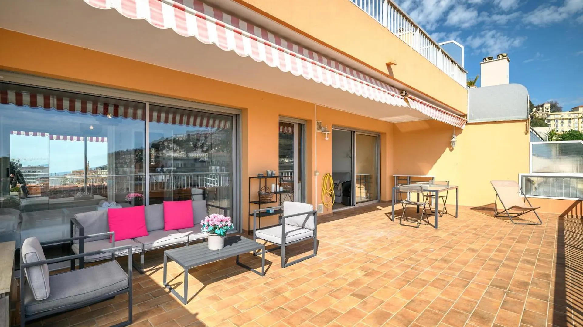 'L'Alicante Proche' Gare, Terrasse, Vue Mer Menton